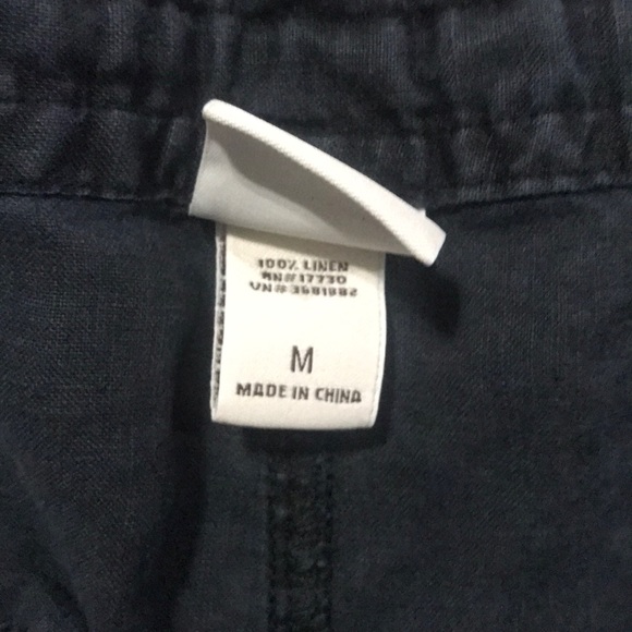 Linen short pants (17” inseam) - Picture 3 of 3